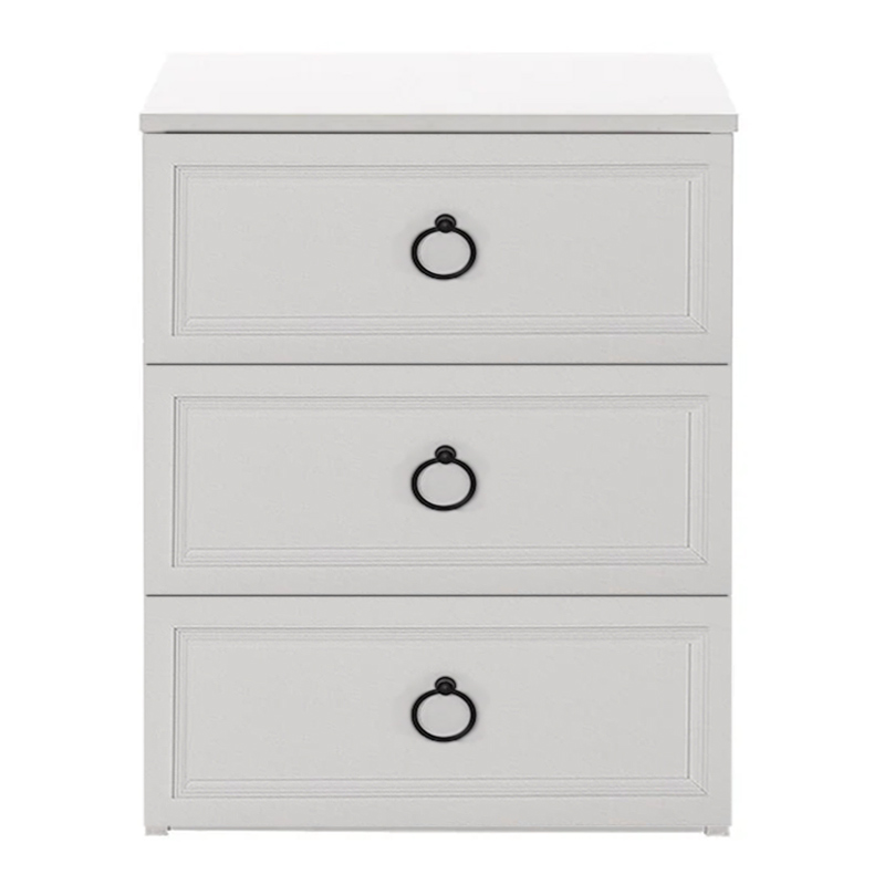 Συρταριέρα μελαμίνης Hampton Megapap χρώμα λευκό 72x44x93εκ. Συρταριέρα μελαμίνης Hampton Megapap χρώμα λευκό 72x44x93εκ.