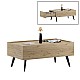 Τραπεζάκι σαλονιού Luna Megapap χρώμα florida oak 102x61x44εκ. Τραπεζάκι σαλονιού Luna Megapap χρώμα florida oak 102x61x44εκ.
