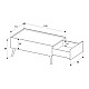 Τραπεζάκι σαλονιού Luna Megapap χρώμα florida oak 102x61x44εκ. Τραπεζάκι σαλονιού Luna Megapap χρώμα florida oak 102x61x44εκ.