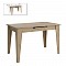 Τραπέζι Trendline Megapap επεκτεινόμενο χρώμα oak 120/150x70x75εκ.