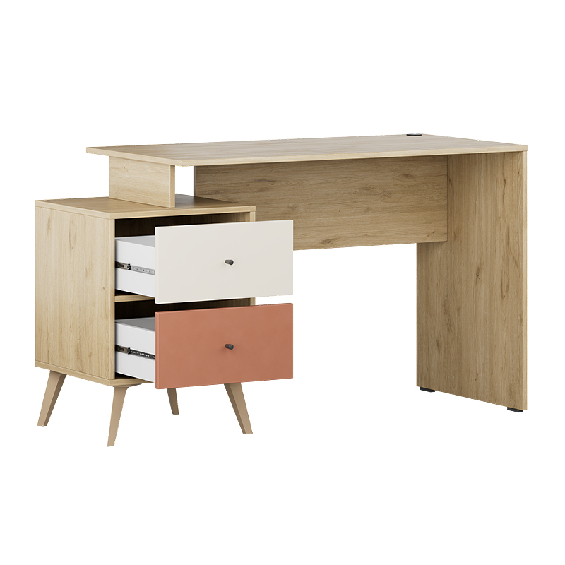 Γραφείο εργασίας Terra Megapap χρώμα florida oak 129x55x75εκ. Γραφείο εργασίας Terra Megapap χρώμα florida oak 129x55x75εκ.