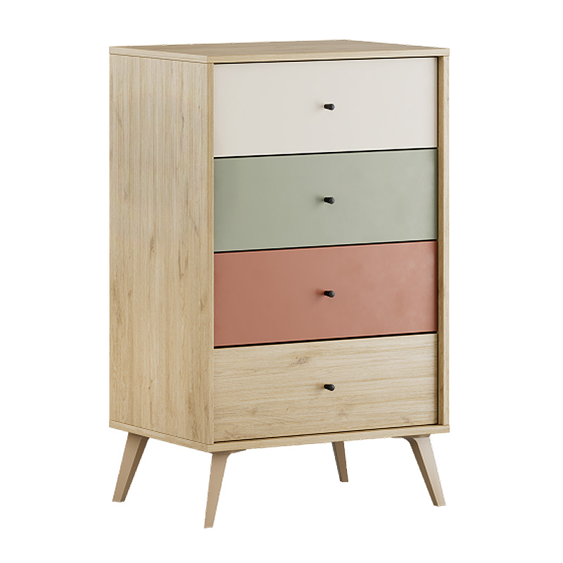 Συρταριέρα Terra Megapap χρώμα florida oak 60x44x100εκ. Συρταριέρα Terra Megapap χρώμα florida oak 60x44x100εκ.