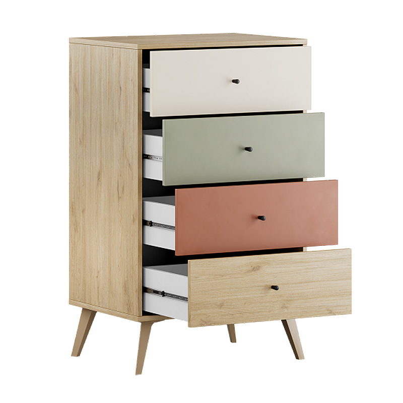 Συρταριέρα Terra Megapap χρώμα florida oak 60x44x100εκ. Συρταριέρα Terra Megapap χρώμα florida oak 60x44x100εκ.