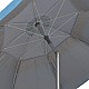 Ομπρέλα θαλάσσης αλουμινίου Malibu Megapap με UPF 50+ προστασία χρώμα γαλάζιο - ασημί Ø2m Ομπρέλα θαλάσσης αλουμινίου Malibu Megapap με UPF 50+ προστασία χρώμα γαλάζιο - ασημί Ø2m
