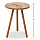 Βοηθητικό τραπεζάκι Roma Megapap από μελαμίνη χρώμα pine oak 33,5x33,5x46εκ. Βοηθητικό τραπεζάκι Roma Megapap από μελαμίνη χρώμα pine oak 33,5x33,5x46εκ.
