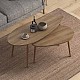 Βοηθητικά τραπεζάκια Elips Megapap χρώμα pine oak 116x46x46εκ. Βοηθητικά τραπεζάκια Elips Megapap χρώμα pine oak 116x46x46εκ.