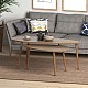 Βοηθητικά τραπεζάκια Elips Megapap χρώμα pine oak 116x46x46εκ. Βοηθητικά τραπεζάκια Elips Megapap χρώμα pine oak 116x46x46εκ.