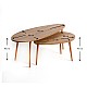Βοηθητικά τραπεζάκια Elips Megapap χρώμα pine oak 116x46x46εκ. Βοηθητικά τραπεζάκια Elips Megapap χρώμα pine oak 116x46x46εκ.