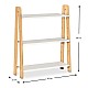 Βιβλιοθήκη Como Megapap από μελαμίνη χρώμα λευκό - oak 63x22x80εκ. Βιβλιοθήκη Como Megapap από μελαμίνη χρώμα λευκό - oak 63x22x80εκ.