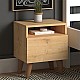 Κομοδίνο Luce Megapap από μελαμίνη χρώμα oak 40x30x47,6εκ. Κομοδίνο Luce Megapap από μελαμίνη χρώμα oak 40x30x47,6εκ.