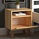 Κομοδίνο Luce Megapap από μελαμίνη χρώμα oak 40x30x47,6εκ. Κομοδίνο Luce Megapap από μελαμίνη χρώμα oak 40x30x47,6εκ.