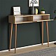 Κονσόλα μελαμίνης Napoli Megapap χρώμα oak 90x29x88εκ. Κονσόλα μελαμίνης Napoli Megapap χρώμα oak 90x29x88εκ.