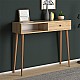 Κονσόλα μελαμίνης Napoli Megapap χρώμα oak 90x29x88εκ. Κονσόλα μελαμίνης Napoli Megapap χρώμα oak 90x29x88εκ.