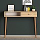Κονσόλα μελαμίνης Napoli Megapap χρώμα oak 90x29x88εκ. Κονσόλα μελαμίνης Napoli Megapap χρώμα oak 90x29x88εκ.