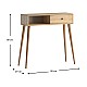 Κονσόλα μελαμίνης Napoli Megapap χρώμα oak 90x29x88εκ. Κονσόλα μελαμίνης Napoli Megapap χρώμα oak 90x29x88εκ.