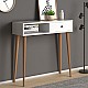 Κονσόλα Napoli Megapap χρώμα λευκό 90x29x88εκ. Κονσόλα Napoli Megapap χρώμα λευκό 90x29x88εκ.