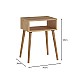 Κομοδίνο Fiona Megapap χρώμα pine oak 45x30x58εκ. Κομοδίνο Fiona Megapap χρώμα pine oak 45x30x58εκ.