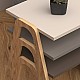 Τραπεζάκια βοηθητικά σετ 3 τμχ Como Megapap χρώμα καφέ - cappuccino - κρεμ 52x32x40εκ. Τραπεζάκια βοηθητικά σετ 3 τμχ Como Megapap χρώμα καφέ - cappuccino - κρεμ 52x32x40εκ.