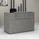 Γραφείο reception Lemmon Megapap χρώμα γκρι σκυροδέματος 160x70x110εκ. Γραφείο reception Lemmon Megapap χρώμα γκρι σκυροδέματος 160x70x110εκ.