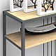 Κονσόλα Kary Megapap χρώμα oak 120x33x90εκ. Κονσόλα Kary Megapap χρώμα oak 120x33x90εκ.