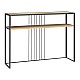Κονσόλα Kary Megapap χρώμα oak 120x33x90εκ. Κονσόλα Kary Megapap χρώμα oak 120x33x90εκ.