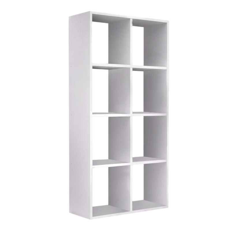 Βιβλιοθήκη Anser Megapap χρώμα λευκό 69,8x29x142εκ. Βιβλιοθήκη Anser Megapap χρώμα λευκό 69,8x29x142εκ.