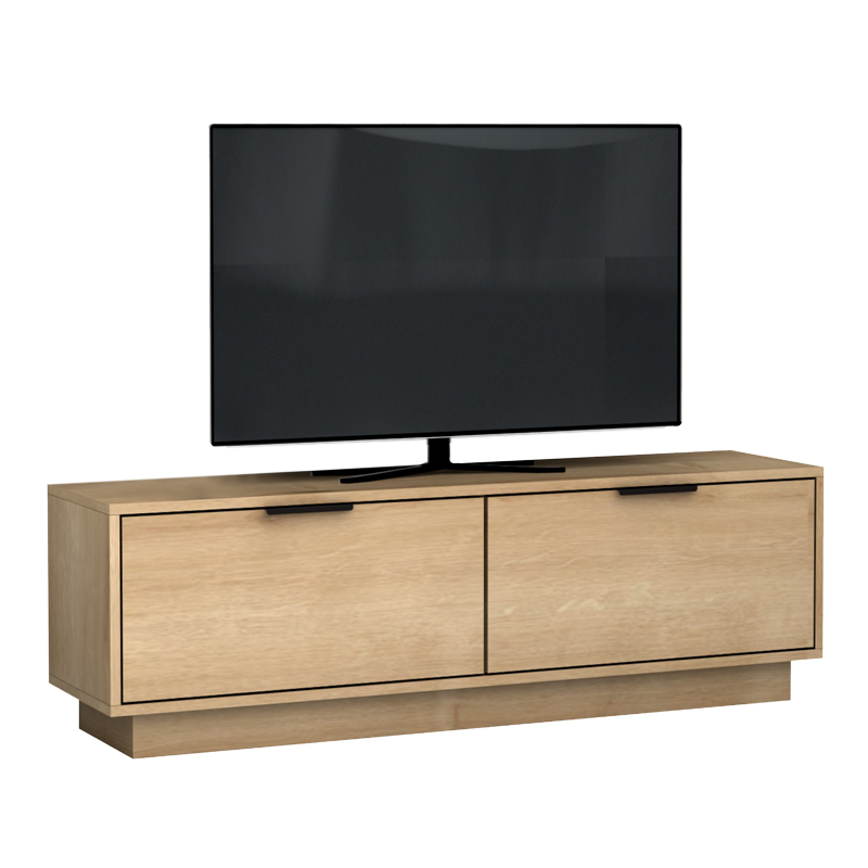 Έπιπλο τηλεόρασης Lisa Megapap χρώμα φυσικό οξιάς 140x35x43cm. Έπιπλο τηλεόρασης Lisa Megapap χρώμα φυσικό οξιάς 140x35x43cm.