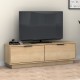 Έπιπλο τηλεόρασης Lisa Megapap χρώμα φυσικό οξιάς 140x35x43cm. Έπιπλο τηλεόρασης Lisa Megapap χρώμα φυσικό οξιάς 140x35x43cm.