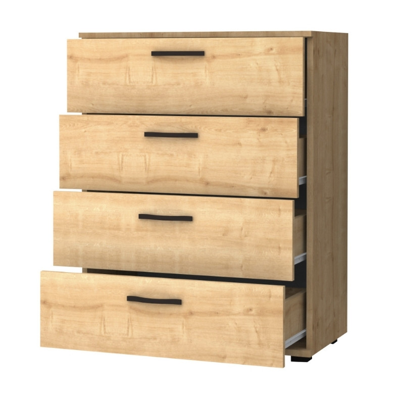 Συρταριέρα Velika Megapap χρώμα φυσικό οξιάς 73x44x96εκ. Συρταριέρα Velika Megapap χρώμα φυσικό οξιάς 73x44x96εκ.