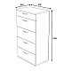 Συρταριέρα Helia Megapap χρώμα φυσικό οξιάς 60x44x108εκ. Συρταριέρα Helia Megapap χρώμα φυσικό οξιάς 60x44x108εκ.