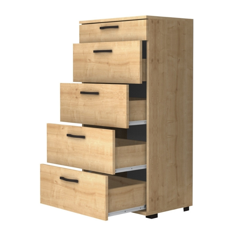 Συρταριέρα Helia Megapap χρώμα φυσικό οξιάς 60x44x108εκ. Συρταριέρα Helia Megapap χρώμα φυσικό οξιάς 60x44x108εκ.