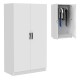 Ντουλάπα ρούχων Victoria Megapap δίφυλλη χρώμα λευκό 100x60x181εκ. Ντουλάπα ρούχων Victoria Megapap δίφυλλη χρώμα λευκό 100x60x181εκ.