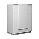 Γραφείο υποδοχής - reception Gemini Megapap χρώμα λευκό 90x50x110εκ. Γραφείο υποδοχής - reception Gemini Megapap χρώμα λευκό 90x50x110εκ.