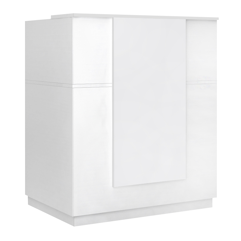 Γραφείο υποδοχής - reception Gemini Megapap χρώμα λευκό 100x70x110εκ. Γραφείο υποδοχής - reception Gemini Megapap χρώμα λευκό 100x70x110εκ.