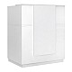 Γραφείο υποδοχής - reception Gemini Megapap χρώμα λευκό 100x70x110εκ. Γραφείο υποδοχής - reception Gemini Megapap χρώμα λευκό 100x70x110εκ.