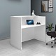 Γραφείο υποδοχής - reception Gemini Megapap χρώμα λευκό 150x70x110εκ. Γραφείο υποδοχής - reception Gemini Megapap χρώμα λευκό 150x70x110εκ.