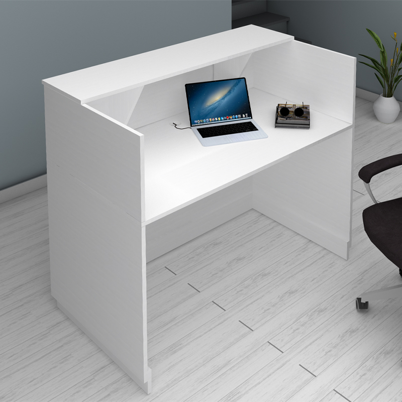Γραφείο υποδοχής - reception Gemini Megapap χρώμα λευκό 150x70x110εκ. Γραφείο υποδοχής - reception Gemini Megapap χρώμα λευκό 150x70x110εκ.