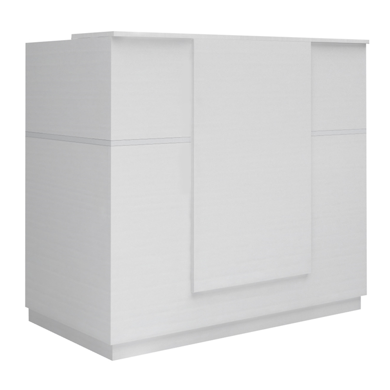 Γραφείο υποδοχής - reception Gemini Megapap χρώμα λευκό 150x70x110εκ. Γραφείο υποδοχής - reception Gemini Megapap χρώμα λευκό 150x70x110εκ.