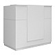 Γραφείο υποδοχής - reception Gemini Megapap χρώμα λευκό 150x70x110εκ. Γραφείο υποδοχής - reception Gemini Megapap χρώμα λευκό 150x70x110εκ.