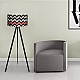 Φωτιστικό δαπέδου Rosling Megapap Mdf/ύφασμα Pvc χρώμα μαύρο/πολύχρωμο 38x38x140εκ. Φωτιστικό δαπέδου Rosling Megapap Mdf/ύφασμα Pvc χρώμα μαύρο/πολύχρωμο 38x38x140εκ.