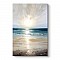 Πίνακας σε καμβά "Sunrise on the Beach" Megapap ψηφιακής εκτύπωσης 50x75x3εκ.