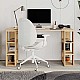 Γραφείο εργασίας Colmar Megapap από μελαμίνη χρώμα sapphire oak 140x60x75εκ Γραφείο εργασίας Colmar Megapap από μελαμίνη χρώμα sapphire oak 140x60x75εκ