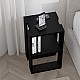 Κομοδίνο - τραπεζάκι βοηθητικό Lonie Megapap χρώμα μαύρο 34x30x55εκ. Κομοδίνο - τραπεζάκι βοηθητικό Lonie Megapap χρώμα μαύρο 34x30x55εκ.