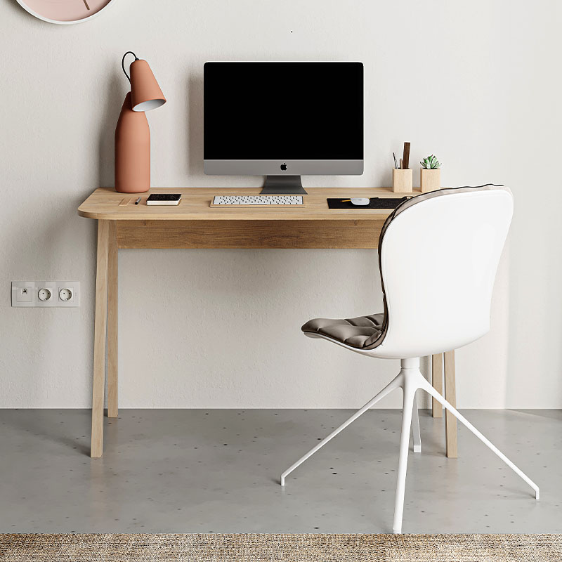 Γραφείο εργασίας Luton Megapap χρώμα φυσικό οξιάς 120x60x75εκ. Γραφείο εργασίας Luton Megapap χρώμα φυσικό οξιάς 120x60x75εκ.