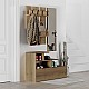 Έπιπλο εισόδου Vesty Megapap χρώμα ανοιχτό καρυδί 100x30x61εκ. Έπιπλο εισόδου Vesty Megapap χρώμα ανοιχτό καρυδί 100x30x61εκ.