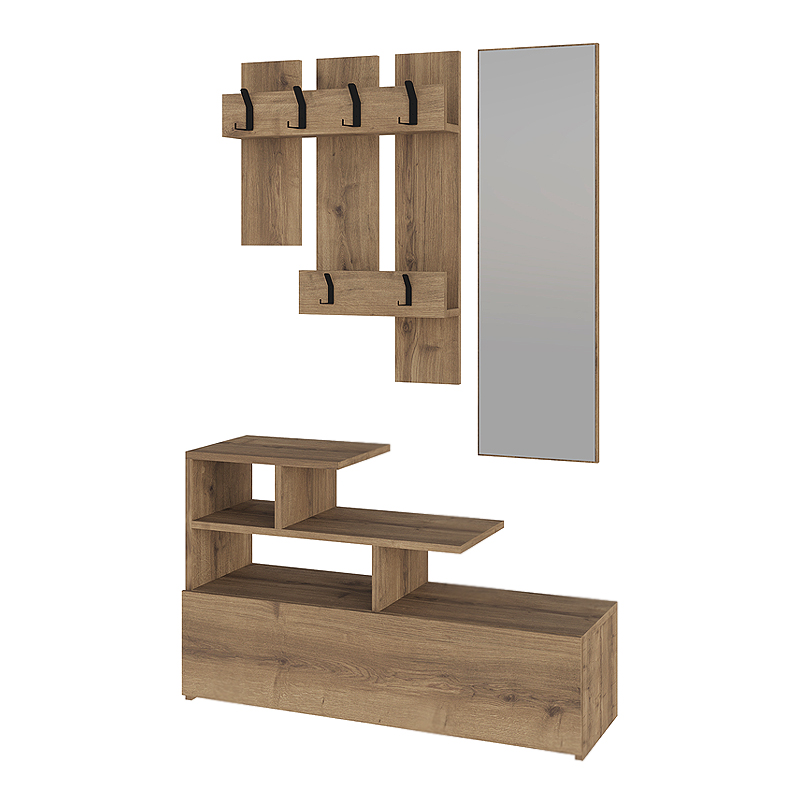 Έπιπλο εισόδου Vesty Megapap χρώμα ανοιχτό καρυδί 100x30x61εκ. Έπιπλο εισόδου Vesty Megapap χρώμα ανοιχτό καρυδί 100x30x61εκ.