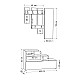 Έπιπλο εισόδου Vesty Megapap χρώμα γκρι ρετρό 100x30x61εκ. Έπιπλο εισόδου Vesty Megapap χρώμα γκρι ρετρό 100x30x61εκ.