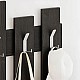 Κρεμάστρα τοίχου Wave Megapap χρώμα black wood 64x4x81εκ. Κρεμάστρα τοίχου Wave Megapap χρώμα black wood 64x4x81εκ.