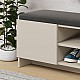 Παπουτσοθήκη Zulla Megapap χρώμα sandstone 110x37x43εκ. Παπουτσοθήκη Zulla Megapap χρώμα sandstone 110x37x43εκ.