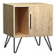Κομοδίνο Glynn Megapap χρώμα φυσικό οξιάς 50,2x44,6x60εκ. Κομοδίνο Glynn Megapap χρώμα φυσικό οξιάς 50,2x44,6x60εκ.
